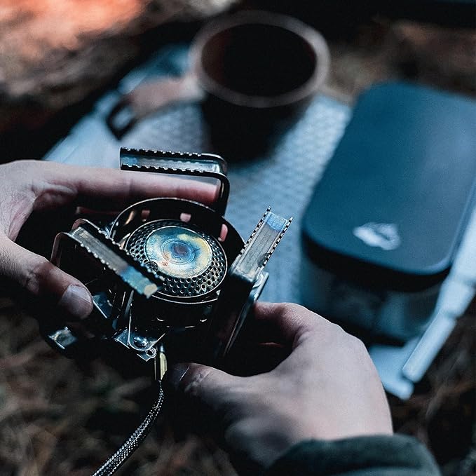 Fire-Maple FMS-125 PRO Gas Stove – Compact High-Powered Backpacking Stove with Wind-Resistant Flame, Stable Detachable Design, Electric Ignition – Lightweight & Durable for Camping & Hiking