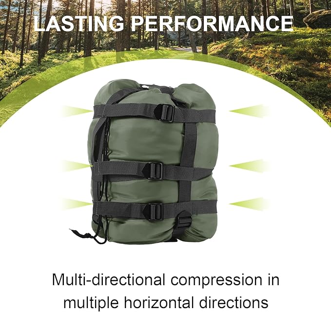 Compression Sack for Sleeping Bag Store Ultralight Sleeping Bag Compression Stuff Sack 15l 25l Space Saving Gear for Travel Camping Hiking Outdoor