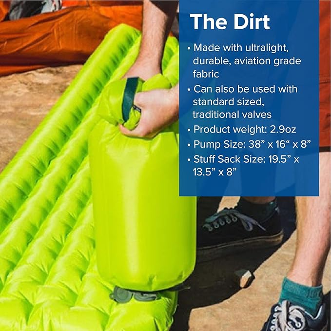 Big Agnes Pumphouse Ultra Multi-Use Sleeping Pad Pump