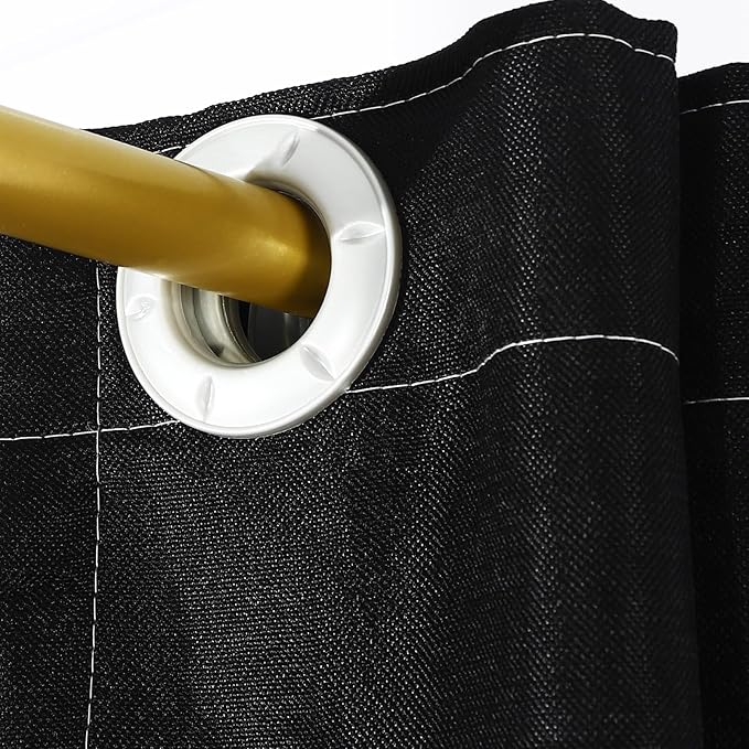 F-Dressing Room Privacy Protection Changing Room Divider - F-Shaped Black Curtain Room Divider for Boutique Fitting Room