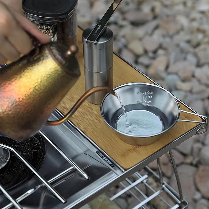 camping moon IGT Top Board Bridge Table Bamboo Side Plate CK-P21