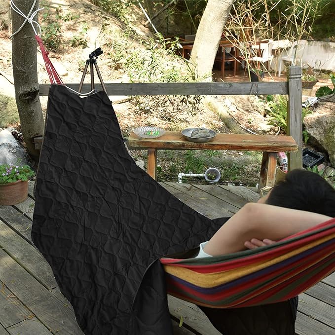 LOOGU Camo Blanket Waterproof Insulation Poncho Liner for Outdoor Camping, Hiking, Hunting, Survival, Backpacking, Picnicking