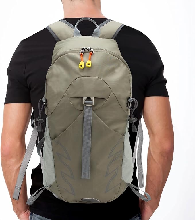 Small Lightweight Hiking Backpack,20L Foldable Hiking Daypack Cycling Hydration Backpack Travel Camping Bag