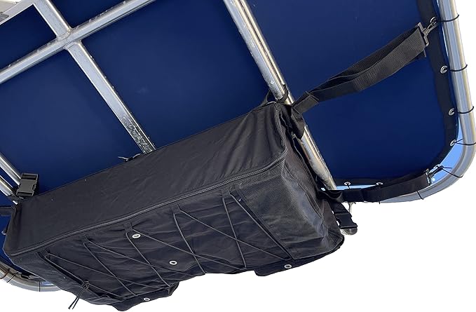 Savvycraft T-Top Storage Bag, Heavy Duty Marine Grade 600D Polyester PFD Storage Bag Large Size Hold 6 Type II Life Jackets, T Bag for Center Console Boat with T-Top Hard Top, Life Vests not Included