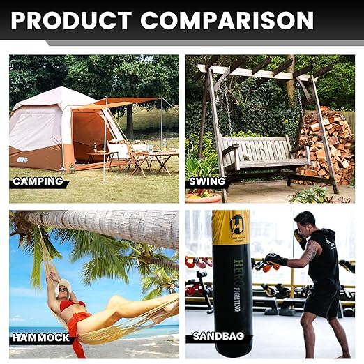 2Pcs Self Tapping Eyelet Screw Eye Bolt,4 Inch Heavy Duty Screw Eyes Hooks ,M8 Wooden Large Screw Eye Hook,Load Capacity 500 Lbs for Hammock ,Yoga,Heavy Indoor Outdoor Uses (2, M8-4 INCH)