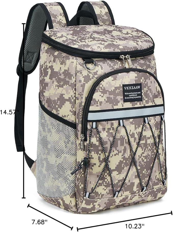 Backpack Cooler Backpack 26 Cans Insulated Leak Proof for Women Men Beach Camping Picnic Fishing Hiking Lunch Backpack Waterproof Cooler