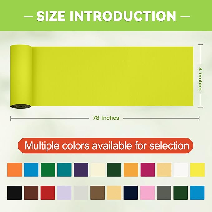 4x78in Nylon Repair Tape,Tent Repair Kit,Self Adhesive Waterproof Fabric Repair Tape for Tent, Umbrella, Sleeping Bag, Down Jackets,Knapsack.(Yellow )