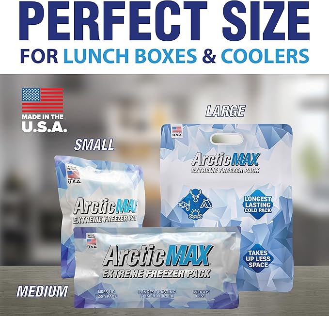 ArcitcMAX - Long-Lasting Slim Cooler Ice Pack
