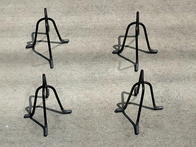 Sandbaggy 4 inch Metal Rebar Support Chairs - Plastic Dipped Legs - Rebar #3 to #5 - Concrete Wire Mesh Stands, Seat for Footings, Slabs, Walls (1000, 4")
