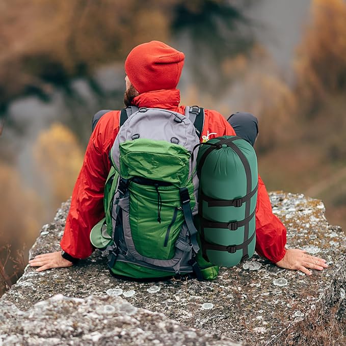 Compression Sack for Sleeping Bag Store Ultralight Sleeping Bag Compression Stuff Sack 15l 25l Space Saving Gear for Travel Camping Hiking Outdoor