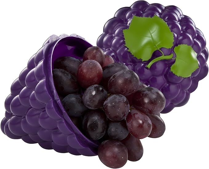 Hutzler Snack Attack Containers: Apple, Carrot, Grapes, Celery To-Go