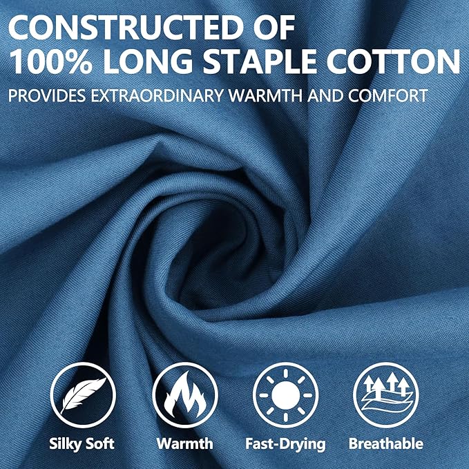 Sleeping Bag Liner,Long Staple Cotton, Adult Sleep Sack & Travel Sheets,Travel Sleep Sack for Backpacking, Hotels & Hostels Lightweight Travel Sheet Camping Sheets,Has Full Length Zipper