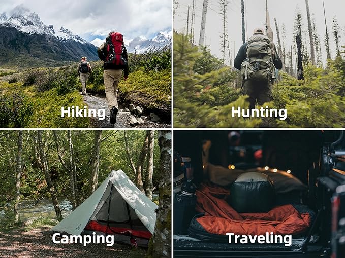 Camo Poncho Liner, Army Blanket, Military Sleeping Bag, with A Compression Carrying Bag, for Traveling, Hiking, Camping, Outdoor Survival, Car Blanket