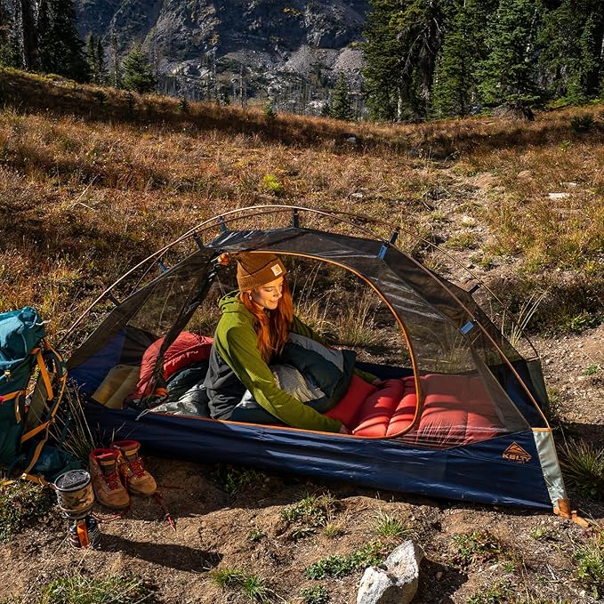 Kelty Late Start Backpacking Tent – Lightweight Two Man Camping Tent Shelter with Quickcorners, Aluminum Poles, Waterproof Poly Fly, Updated for 2024 | Camping Tent Shelter, Quickcorners, Aluminum Poles, Waterproof Poly Fly, Updated for 2024