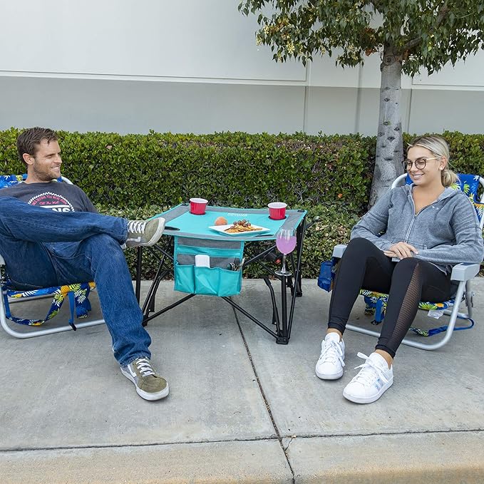 Creative Outdoor Folding Wine Table | Portable | Camping Beach Picnic & Patio