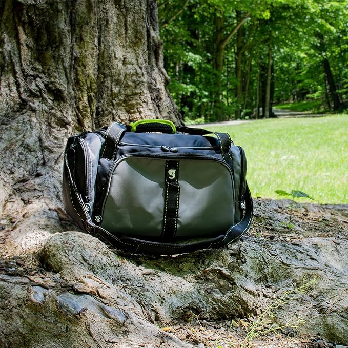 geckobrands Duffel Cooler - Insulated Leak-Proof Cooler Bag with Adjustable Strap, Holds Up to 30 Cans or 22 Bottles