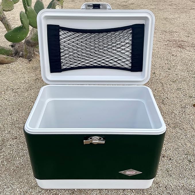 Cooler Net for Dry Storage and Organization - Compatible with YETI, RTIC, Ninja, Igloo, Coleman, Lifetime, Pelican Ice Chests - Works with Cooler Lights, Wheel Kits, RTIC Cooler Accessories, and More