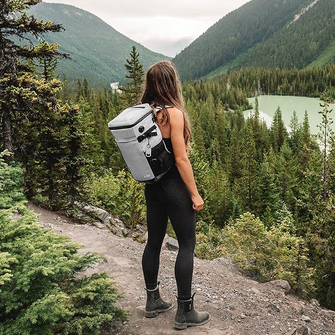 Oceas Cooler Backpack Insulated Waterproof - 40 Can Soft Backpack Coolers Insulated Leak Proof - Waterproof Lining Keeps Lunch, Beer & Ice Cold for 16 Hours - Travel Back Pack Cooler for Women & Men