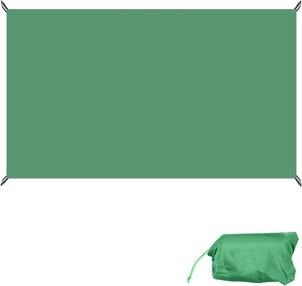 Wind Tour Multifunctional Tarp Waterproof with Carry Bag for Tent Ultralight Outdoor Tent Footprint for Ground Camping Hiking (47.2" x27.6")