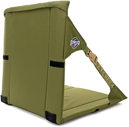 Crazy Creek Original Chair Perfect for Stadium Seats, Camping, Hiking & More, Comfort on All Terrains, Adjustable Straps, Lightweight Design, Water-Resistant