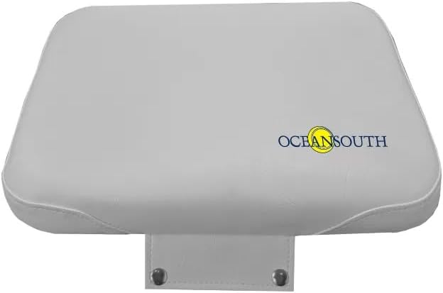 Oceansouth Seat Cushions for Yeti Coolers (Press Stud Fittings) (Gray, YETI 6G) Camping seat Cushion Handle Beach Chair ice Box chests and Coolers Foam Cooler Boat Seats