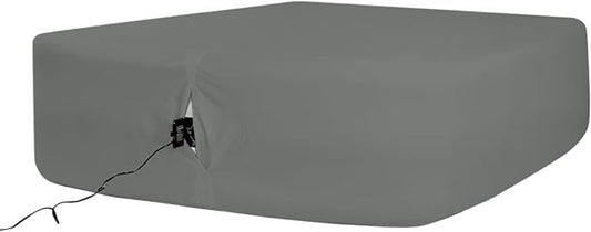 Bedecor Air Bed Sheets for Mattress Cover Removable Bed and Elastic Band Super Soft and Breathable & Deep up to 21" Dark Gray Twin