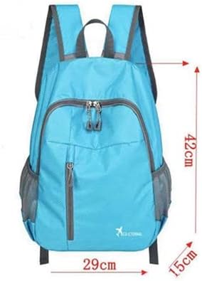 Geboldil Men's and women's leisure waterproof travel backpack.25L. blue