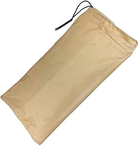 WINTENT 2 Doors All Seasons Cotton Canvas Bell Tent with Stove Jack for Camping 4/6/8/10 Persons
