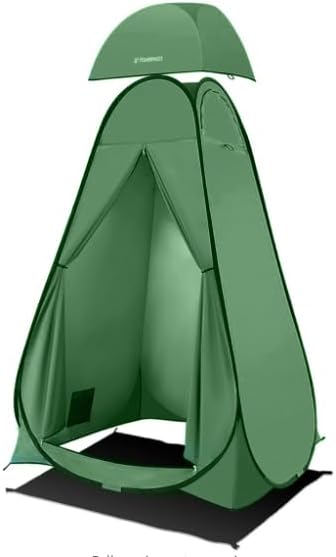 Pop Up Shower Tent Hiking Bathroom Shelters Portable Privacy Changing Room Tent for Toilet, Camping, Dressing