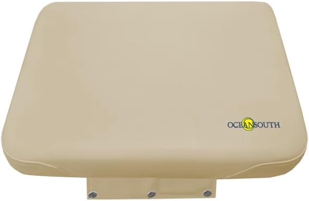 Oceansouth Seat Cushions for Yeti Coolers (Press Stud Fittings) (Tan, YETI 75) Camping yeti seat Cushion Handle Beach Chair ice Box chests and Coolers Foam Cooler Boat Seats