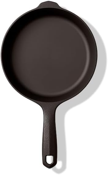 Field Company 6.75 Inch (Extra Small) Cast Iron Skillet – No.4, Perfect for 1 Serving, Lightweight & Smooth, Preseasoned with Organic Oil – Made in USA, Non-Toxic, Vintage Design