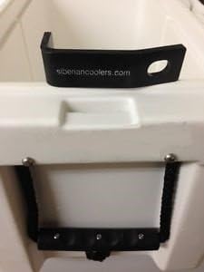 Ice Chest/Cooler Security Lock Bracket fits Yeti and Many Other Coolers with tie Down Slot