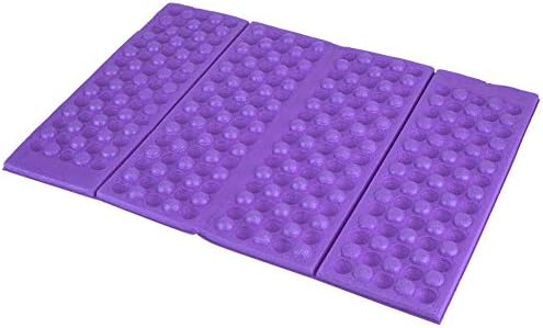 VGEBY1 Camping Foam Pad, Foldable Seat Cushion Waterproof Folding Camping Mat Foam Seat Pad (+Black)