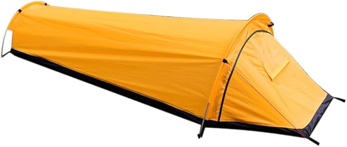 Ultralight Single Person 4 Season Backpacking Tent, Windproof & Waterproof, Modern Style, Easy Setup with Aluminum Poles