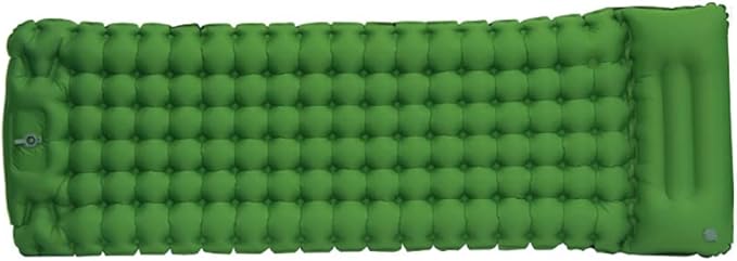 Lightweight Inflatable Camping Mattress, Extra Thickness 3.9 Inch, Inflating Sleeping Pad for Camping, Hiking, Traveling, Olive