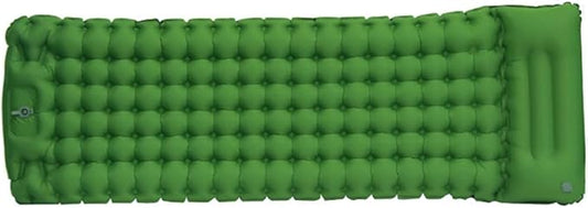 Lightweight Inflatable Camping Mattress, Extra Thickness 3.9 Inch, Inflating Sleeping Pad for Camping, Hiking, Traveling, Olive