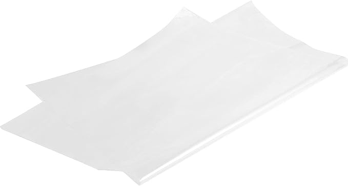 HOIGON 100 Count 15.7 x 23.6 Inch 4 Mil Thickened Large Clear Platic Poly Bags, Food Grade, Sealable and Odorless Clear Flat Open Poly Bags for Storage, Packaging