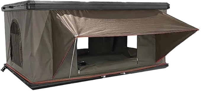 Camping Aluminum Rooftop Tent Car Hard Shell Roof Top Tent for Outdoor Camping Hiking Top Roof Car Tent 4 People