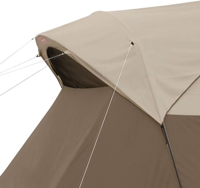 Coleman WeatherMaster 10-Person Camping Tent with Rainfly & Room Divider, Spacious Weatherproof Family Tent with Carry Bag