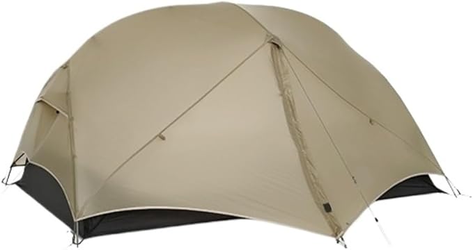 Compatible for Outdoor Camping 1-2 Person Ultralight Hiking Tent Double Layers Waterproof Portable Backpacking Tent