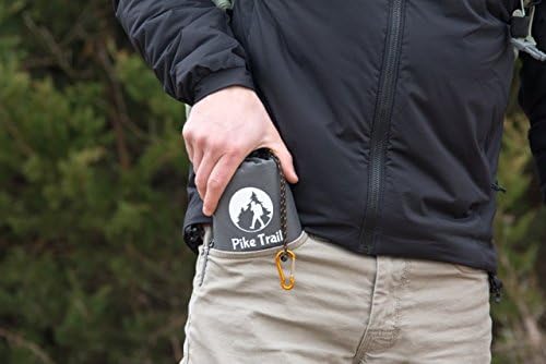 Pike Trail Pocket Beach Blanket (60 in X 56 in) – Lightweight Sand Proof Picnic Blankets, Compact Outdoor Blankets, Waterproof Pocket Blanket for Hiking, Camping, Picnics, Travel and Beach Trips