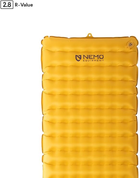 Nemo Equipment Tensor Trail Ultralight Insulated Sleeping Pad - Regular (72"x20") - Mango/Huckleberry