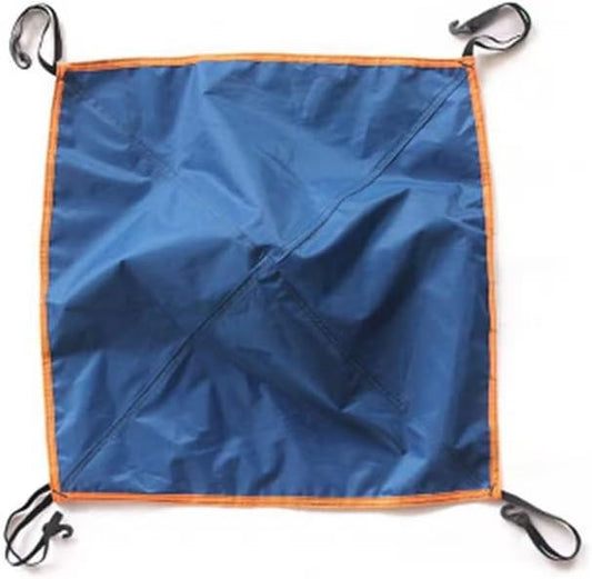 Tent Skylight Tent Top Cover Camping Replacement Top Cap Shade Protection Roof Vent Cover Top Canopy Waterproof for Home Tent Tarp Canopies Gazebo Hiking (Blue)