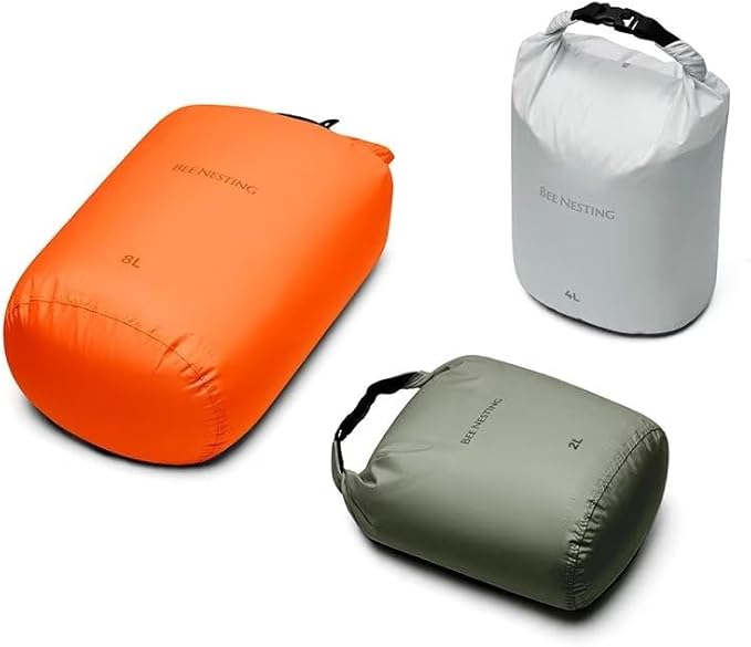 Bee Nesting Waterproof Dry Bag Lightweight Dry Sack Marine Dry Bags Suitable for swimming,kayaking,rafting boating, surfing, outdoor travel, mountaineering,hiking