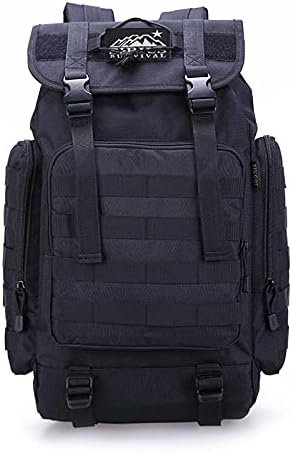 “The Rambler” - 40L Tactical Backpack with MOLLE Webbing (Tan)