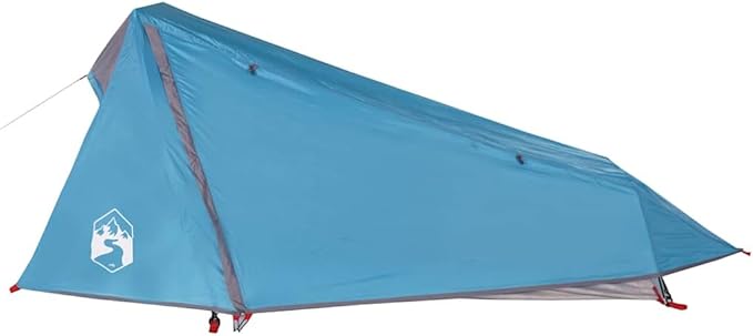 1-Person Tunnel Camping Tent, Waterproof Lightweight Backpacking Tent with Detachable Rainfly, Portable Hike Shelter for Outdoor Traveling, Easy Setup Green