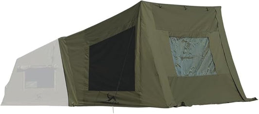TOMOUNT Inflatable Canvas Tent with Pump,Easy Setup Blow Up Tent for Camping