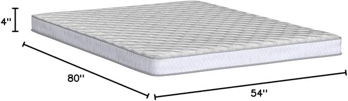 DoCred Full Size Futon Mattress, Extra Thick Foldable Japanese Floor Mattress Memory Foam Sleeping Pad for Adults - Roll Up Mattress Tatami Mat Folding Sleeping Pad Breathable Floor Lounger Guest Bed