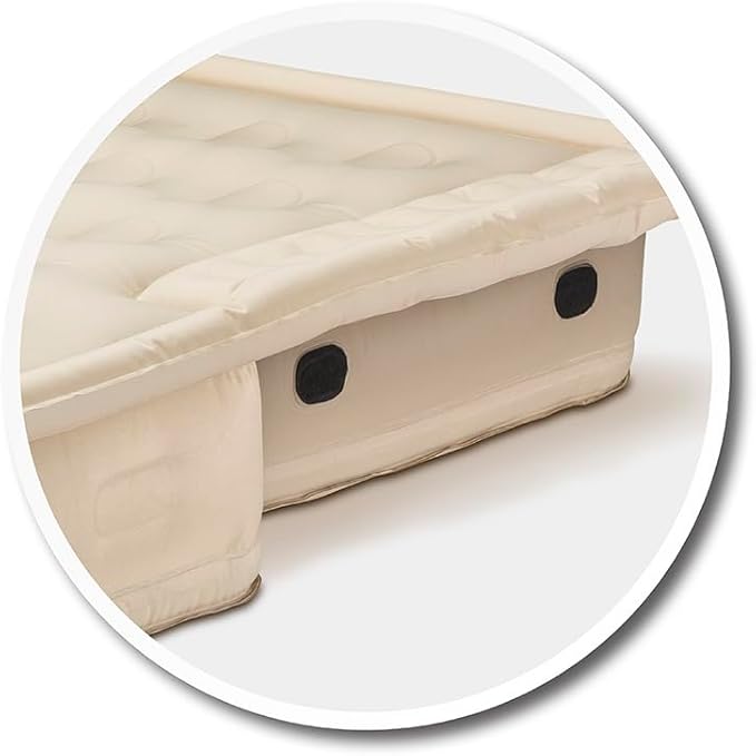 Pittman Outdoors PPI-TAN_AC5_505 AirBedz Original Tan Truck Bed Air Inflatable Wheel Well Side Inserts | Fits only PPI-505