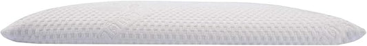 SUQ I OME Slim Sleeper -Thin Flat Latex Pillow for Sleeping,Low Profile Ultra Thin for Stomach, Back, or Side Sleepers, Firm, 27x15.7x2.3 inch